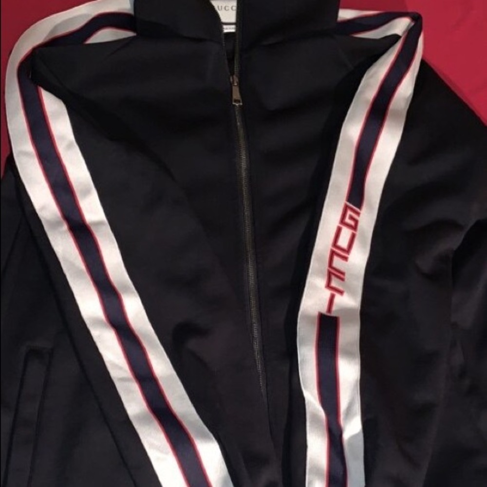 Authentic Gucci Technical Track Jacket Worn once !